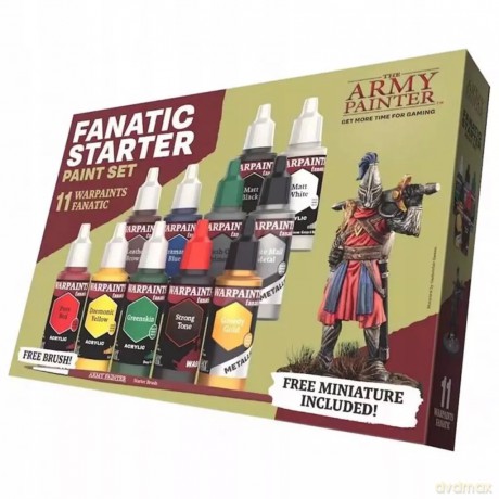 The Army Painter: Warpaints Fanatic - Starter Set [GRA]