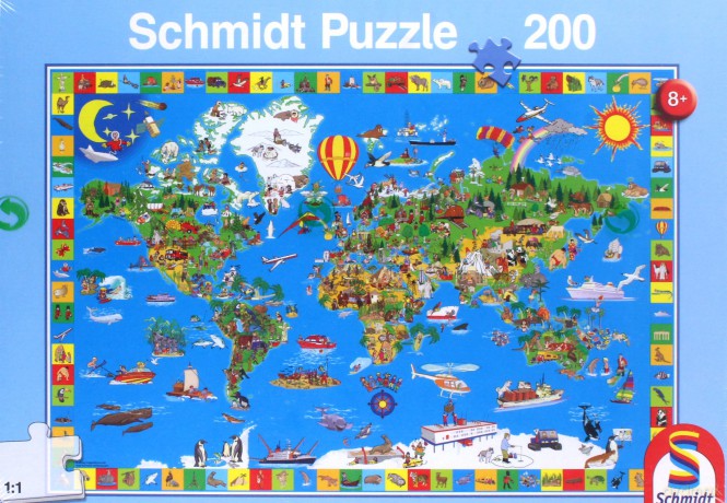 Puzzle 200 El. Twój Niesamowity Świat [PUZZLE]