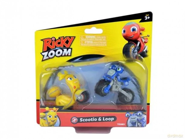 TOMY RICKY ZOOM Scootio Loop 2pak T20045 /6
