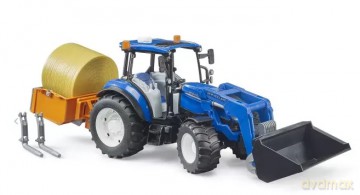 Traktor New Holland TS.120 z ładowaczem i akcesoriami