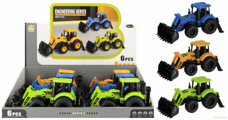 Traktor z Akcesoriami 22cm Mix Mega Creative 574047