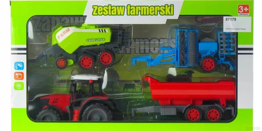 Traktor z maszynami rolniczymi G205730 71709