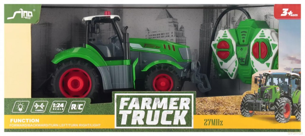 Traktor Zdalnie Sterowany z Akcesoriami Mega Creative 569284