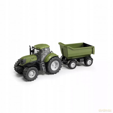 Traktor Zielony Adriatic Z Wywrotką W Pudełku