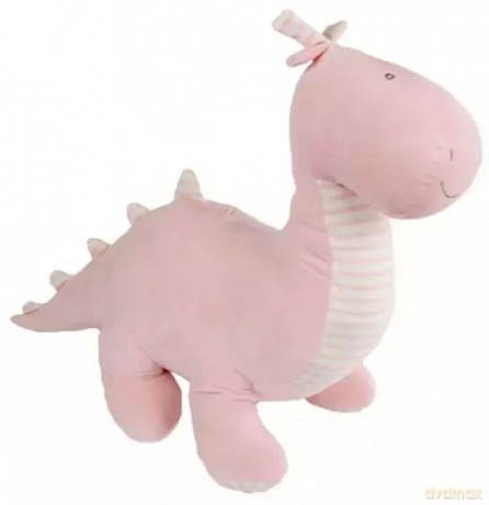 TWM Pluszowa zabawka dinozaur junior 50 cm różowy