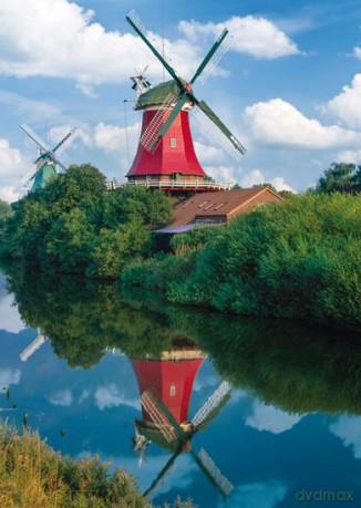 Puzzle 500 El. Wiatraki W Pobliżu Greetsiel [PUZZLE]