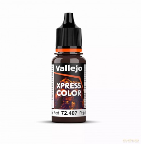 VALLEJO Xpress Color - 72407 Velvet Red 18ml [GRA]