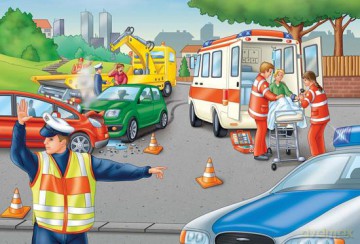 Puzzle 60 El. Policja [PUZZLE]
