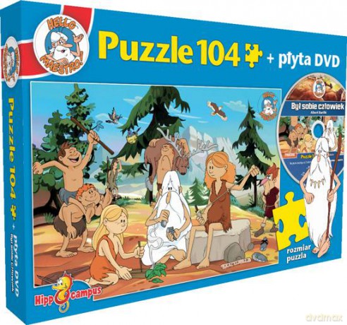 Puzzle Był Sobie Człowiek + Dvd [PUZZLE]+[DVD]