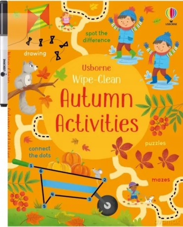 Wipe-Clean Autumn Activities - Kirsteen Robson [KSIĄŻKA]