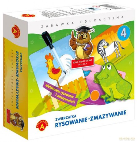 Rysowanie - Zmazywanie 4 (zwierzątka) [GRA]