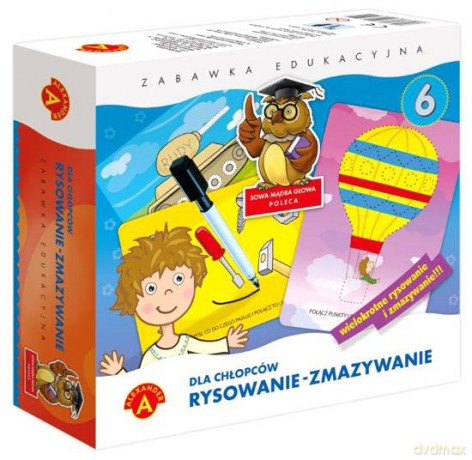 Rysowanie - Zmazywanie 6 (dla Chłopców) [GRA]