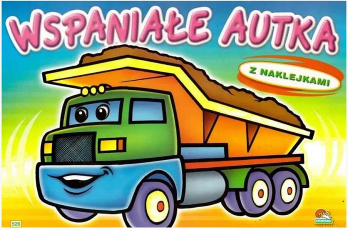 Wspaniałe Autka z naklejkami 526 [KSIĄŻKA]
