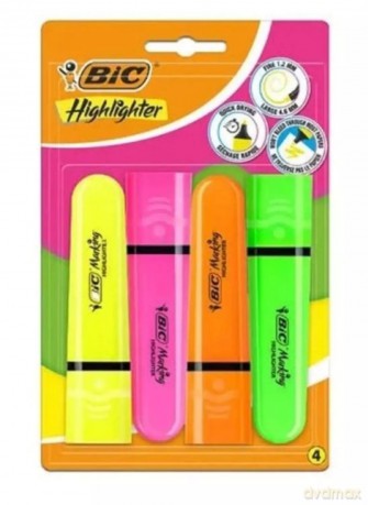 Zakreślacz 4 kolory Neon BIC 517952