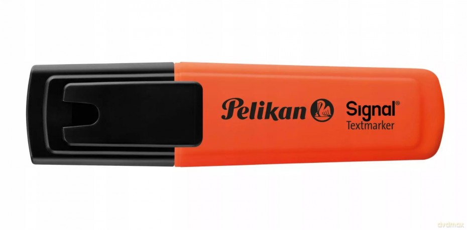 ZAKREŚLACZ PELIKAN SIGNAL 496 POMARAŃCZOWY 1szt.