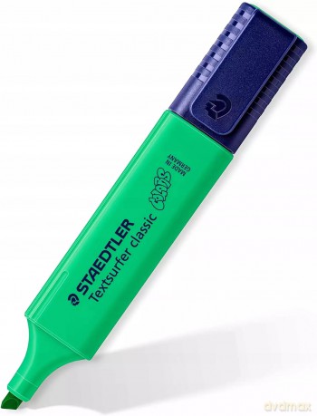 Zakreślacz zielony Staedtler 1 szt.