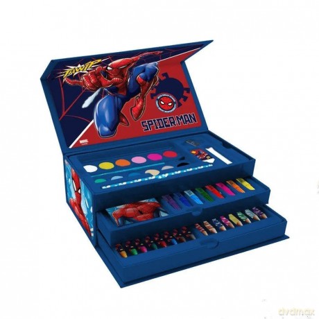 Zestaw artystyczny w kuferku Spiderman
