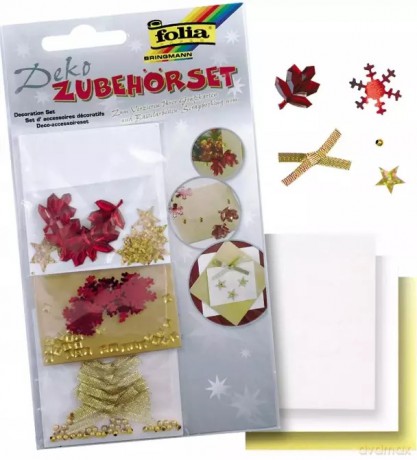 Zestaw Do Dekoracji Kartek Ozdób Święta Decoupage