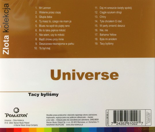 Universe: Złota Kolekcja [CD]