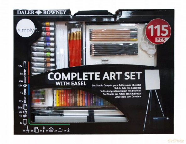 Zestaw plastyczny Daler-Rowney 115 szt.
