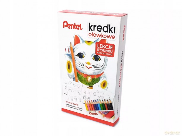 Zestaw plastyczny Pentel 12 szt.