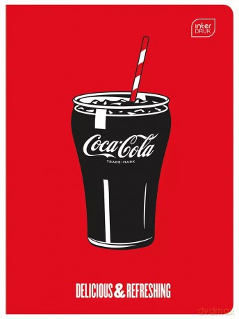 Zeszyt A5/32k kratka 70g Uv Coca Cola A 10