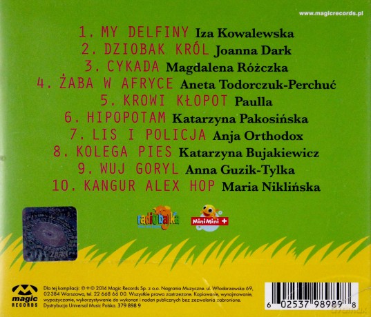 Zwierzaki - Bez Chłopaków Dla Dzieciaków Vol 2 [CD]