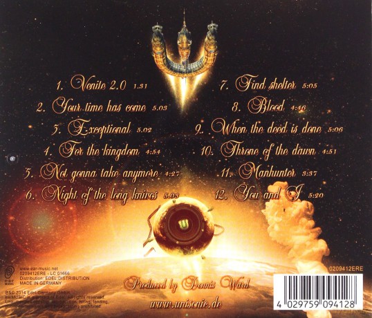 Unisonic - Light Of The Dawn [CD]