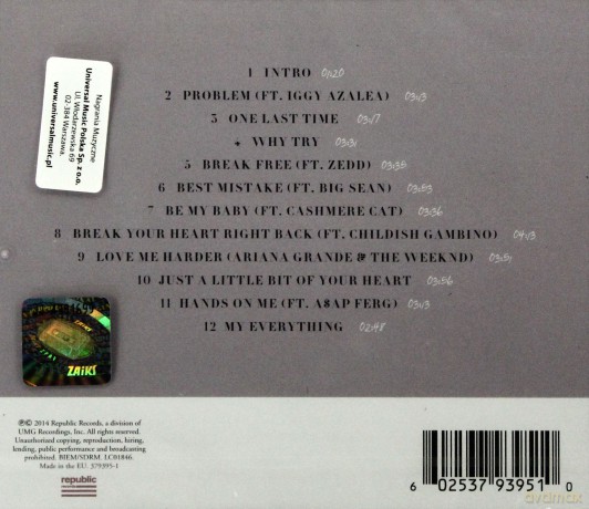 Ariana Grande: My Everything [CD]