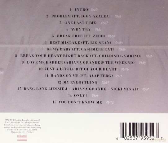 Ariana Grande: My Everything (deluxe) [CD]