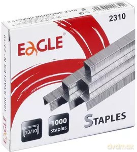 Zszywki Specjalistyczne Eagle 23/10 Zszywają 40-60 kartek Opak. 1000 szt.