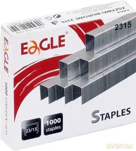 Zszywki Specjalistyczne Eagle 23/15 Zszywają 90-110 kartek Opak. 1000 szt.