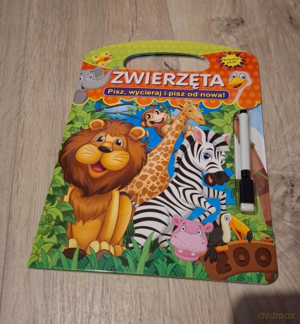 Zwierzęta. Pisz, wycieraj i pisz od nowa! [KSIĄŻKA]