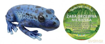 Żaba Drzewna Niebieska 26 cm Długości