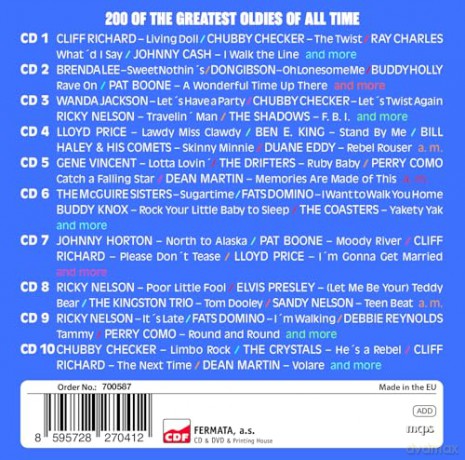 Cliff Richard & Buddy Holly & Elvis Presley: The Great Big Oldie Jukebox [10CD]