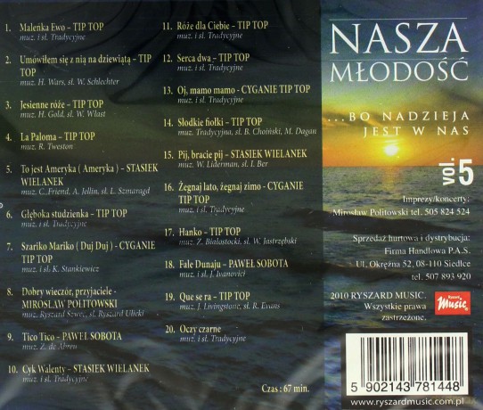 Nasza młodość vol. 5 [CD]