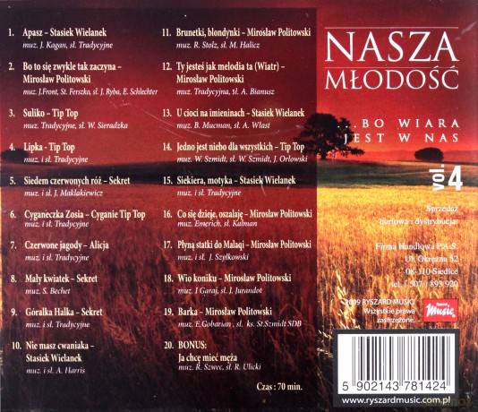 Nasza młodość vol. 4 [CD]