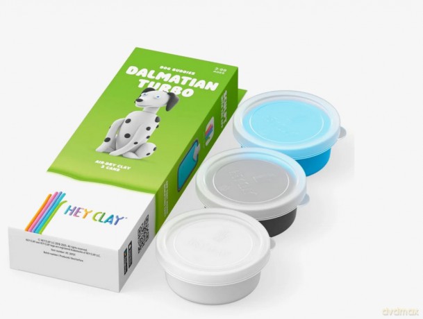 Hey Clay Fig Psi Przyjaciele Dalmatyńczyk 3pak