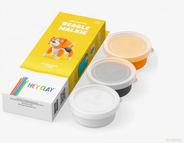 Hey Clay Fig Psi Przyjaciele Beagle 3pak