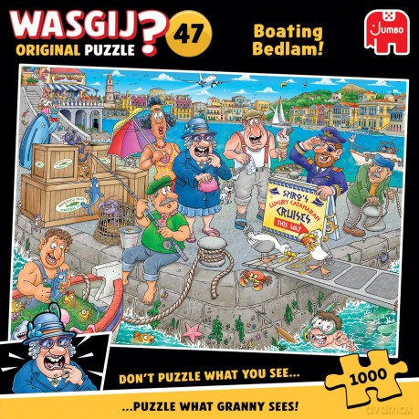 JUMBO 1000 el. Wasgij Original Rejs Marzeń [PUZZLE]