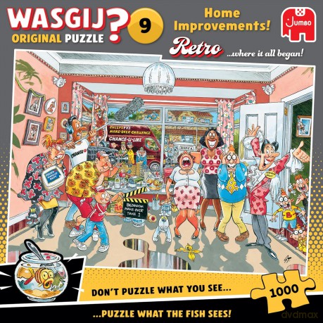 JUMBO 1000 el. Wasgij Retro Metamorfoza [PUZZLE]
