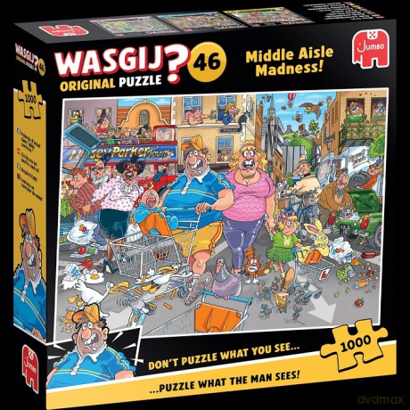 JUMBO 1000 el. Wasgij Original Szał Zakupów [PUZZLE]