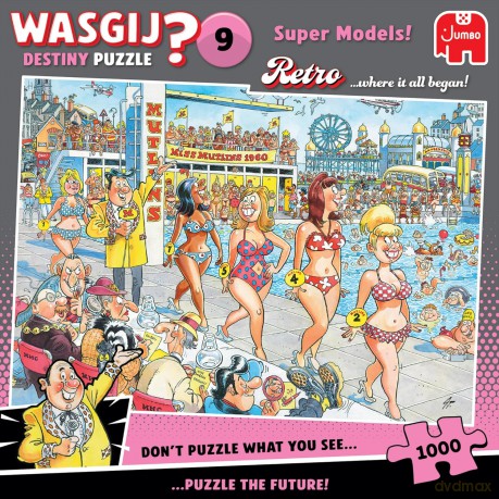 JUMBO 1000 el. Wasgij Retro Modelki [PUZZLE]