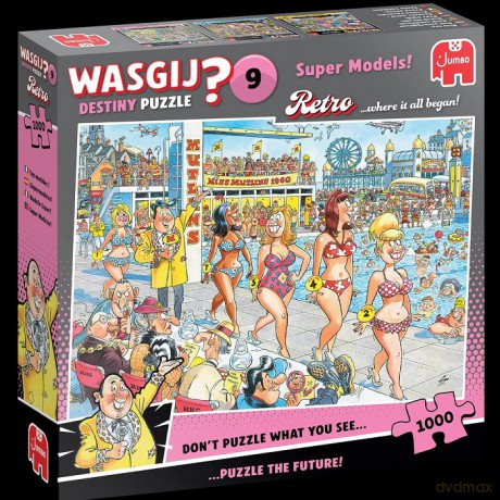 JUMBO 1000 el. Wasgij Retro Modelki [PUZZLE]