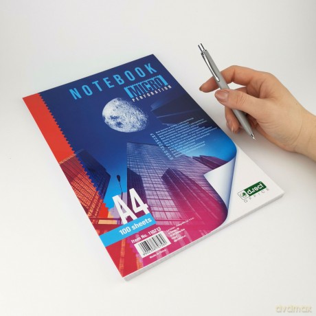 Blok Biurowy D.Rect Mikroperforacja A4 100 Ark. Kratka