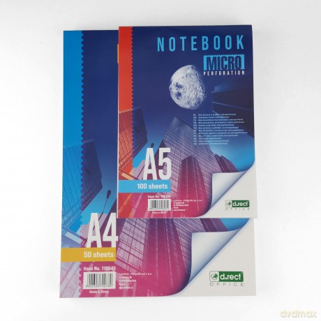 Blok Biurowy D.Rect Mikroperforacja A4 50 Ark. Kratka
