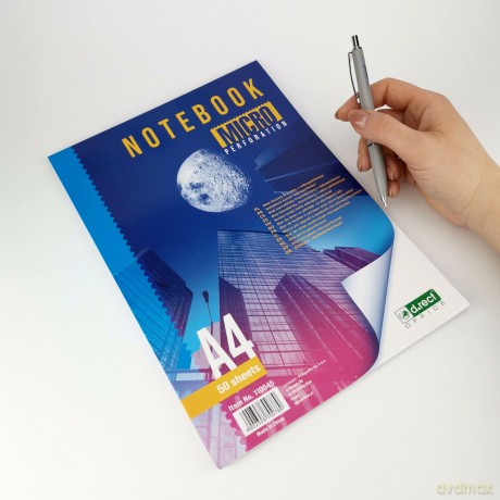 Blok Biurowy D.Rect Mikroperforacja A4 50 Ark. Kratka