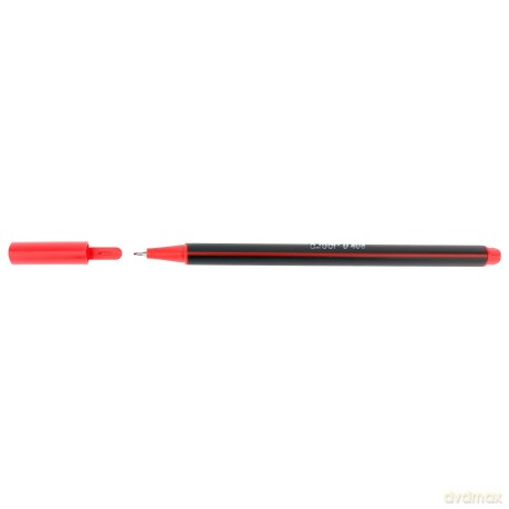 Cienkopis D.Rect D408 Czerwony 12szt