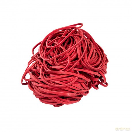 Gumka Recepturka 1.3x4mm Śr. 100 Mm 1000g Czerwona