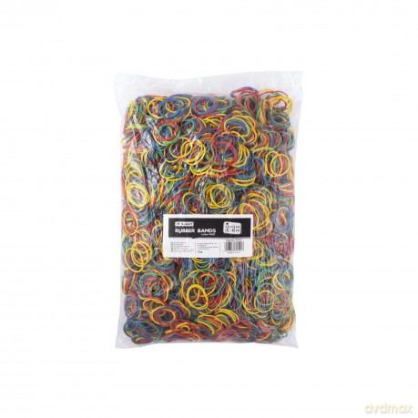 Gumka Recepturka 1.5x1.5mm Śr. 25 Mm 1000g Mix Kolorów